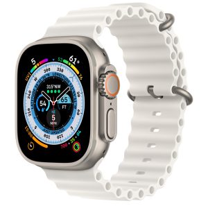 MQE93_VW_34FR+watch-49-titanium-ultra_VW_34FR_WF_CO+watch-face-49-ocean-ultra_VW_34FR_WF_CO